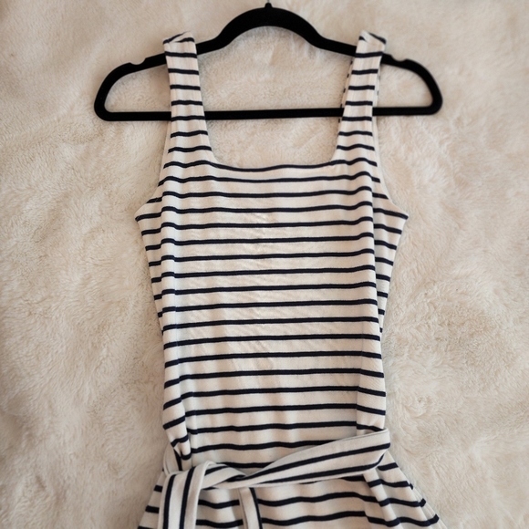 Dex Navy & White summer dress - Picture 6 of 7